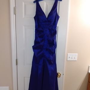 Purple prom dress